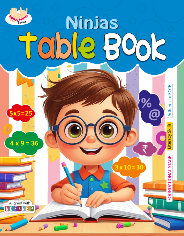 Ninjas Table Book